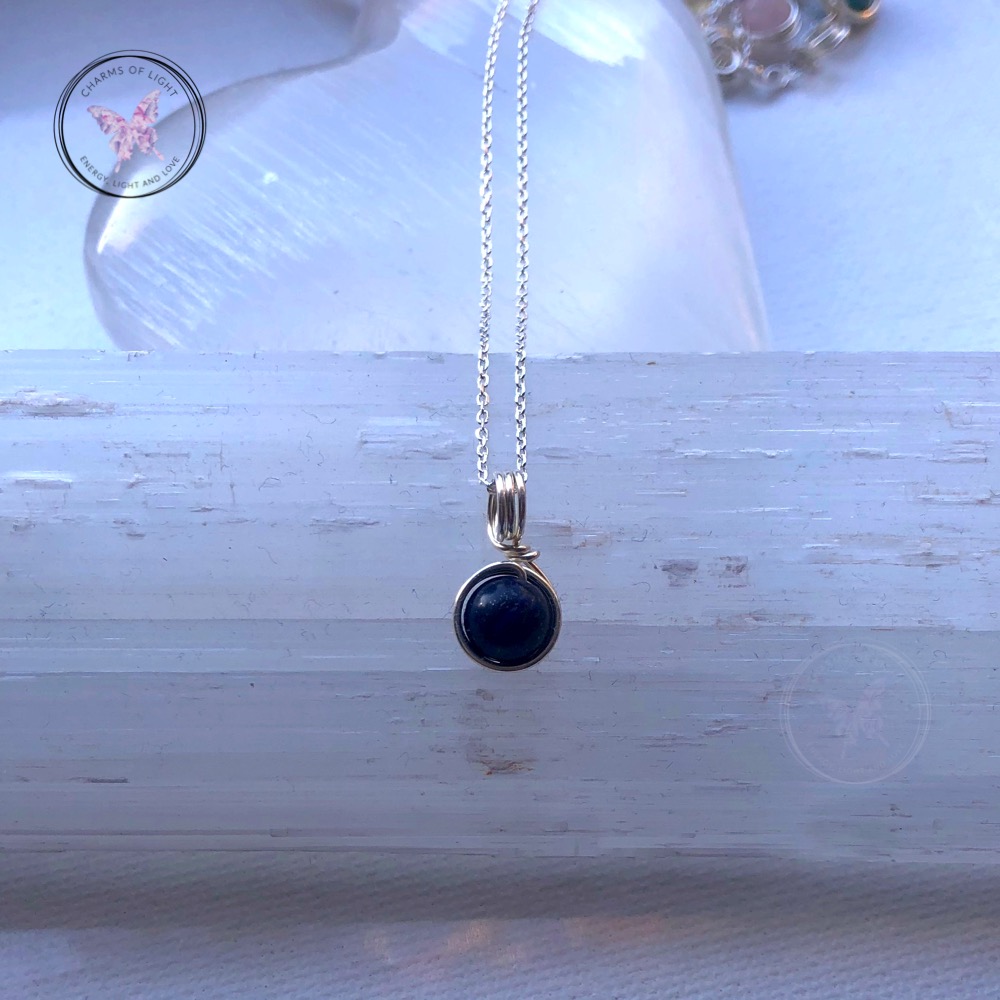 Lapis Lazuli Silver Pendant